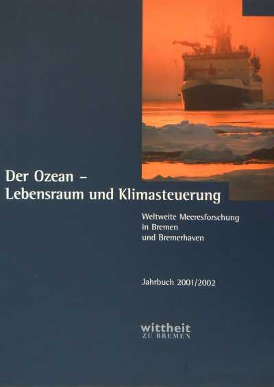 Abbildung zeigt die Titelseite des Jahrbuchs Der Ozean - Lebensraum und Klimasteuerung