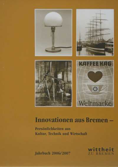 Abbildung zeigt die Titelseite des Jahrbuchs Innovationen aus Bremen